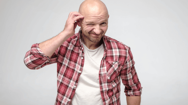 Pessoa arrependida por ter perdido uma oportunidade