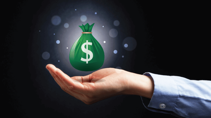 Imagem representando lucro financeiro